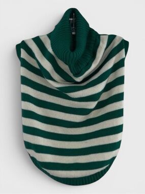 720 10/$50🏄🏻‍♀️ Green and White Striped XS Dog Sweater
